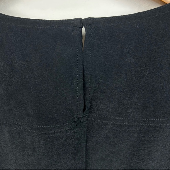 Everlane Black Silk Long Sleeve Size 14 - Picture 8 of 9